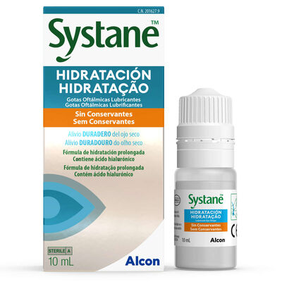 Gotas Oftálmicas Lubrificantes Systane Hydration 10 ml